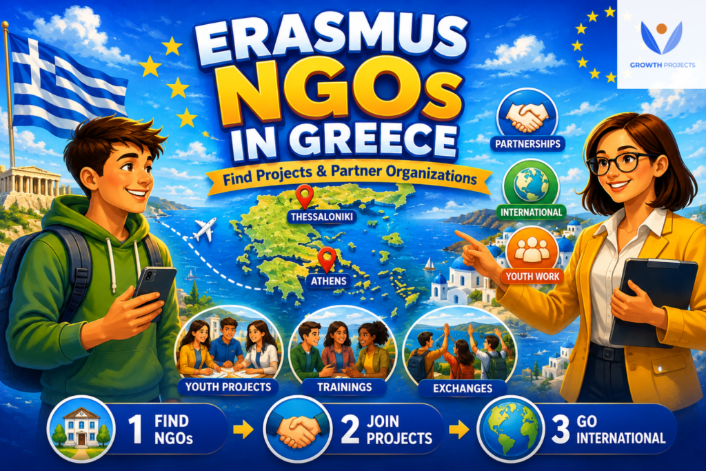 Erasmus+ for NGOs in Greece: eligibility, actions and how to apply