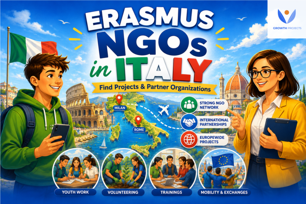 Erasmus+ for NGOs in Italy: everything you need to know