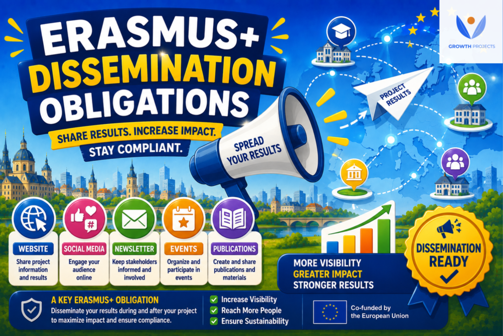 Erasmus+ dissemination obligations: what you must do and when