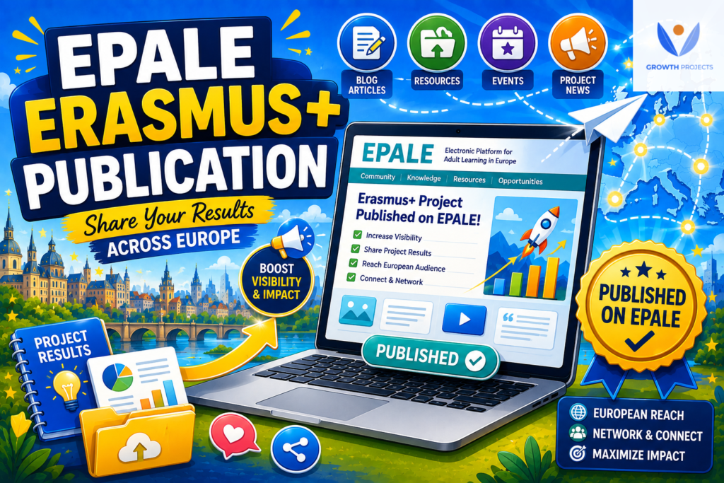 How to publish your Erasmus+ project on EPALE: step by step